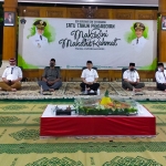 Tasyakuran peringatan 1 tahun kepemimpinan Bupati Rini Syarifah dan Wabup Rahmat Santoso di Pendopo Sasana Adi Praja Kantor Pemkab Blitar di Kanigoro, Kamis (24/2) malam.