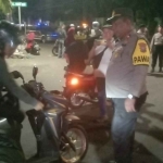  Pelaksanan razia yang digelar oleh Polrestabes Surabaya beserta jajaran, guna mewujudkan keamanan jalan di Kota Pahlawan.