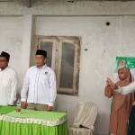 Anggota DPRD Kabupaten Mojokerto dari Fraksi PKB, Edy, saat menggelar reses.