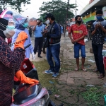 Wali Kota Risma bersama Pangkogabwilhan II serta Forkopimda Surabaya saat blusukan ke Pasar Keputran Surabaya. (foto: ist).