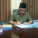 Samsul Anam, Sekretaris DPC PKB yang sekaligus Ketua DPRD Trenggalek. (foto: Herman Subagyo/BO)