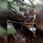 Ilustrasi: Ambruknya ruang kelas di SDN Gentong, Kota Pasuruan.