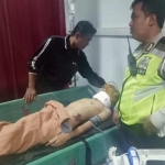 Salah satu korban dirawat intensif di RSUD Sidoarjo.