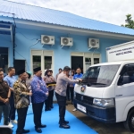 Bupati Jombang, Warsubi saat hadiri peresmian SPPG Polres Jombang