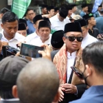 Menteri ATR/BPN saat memberi keterangan ke awak media.