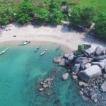 Pesona Pantai Turun Aban, Rekomendasi Tempat Wisata di Bangka Belitung. Foto: Ist