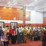 Geladi bersih pelantikan anggota DPRD Pasuruan.