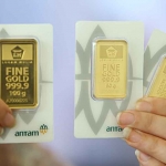 Kembali menguat, simak daftar harga emas Antam hari ini. Foto: Ist.