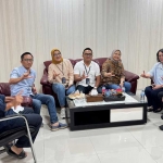 Asset Department Head Bank Mandiri saat melakukan kunjungan ke Kantor Pertanahan Kabupaten Pasuruan, Jumat (7/2/2025).