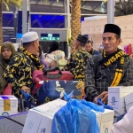 Jemaah umrah Indonesia yang tertahan di Bandara King Abdulaziz. Foto: Dok. Kemenhaj.