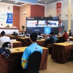 Musrenbang Rencana Kerja Pembangunan Daerah (RKPD) Kota Pasuruan Tahun 2021 di Hotel BJ Perdana Kota Pasuruan, Rabu (8/4). 