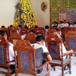 Rapat koordinasi yang digelar KONI Kabupaten Mojokerto. 