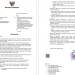 Surat Edaran Wali Kota Surabaya.