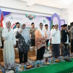 Pj Wali Kota Kediri saat Hadiri Resepsi Harlah ke-102 NU.