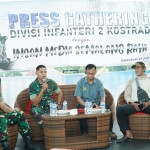 Press Gathering yang digelar oleh Penerangan Divisi (Pendiv) Infanteri 2 Kostrad bersama para insan media se-Malang Raya.