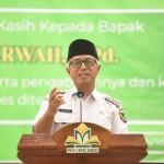 Wakil Wali Kota Kediri saat memberi sambutan. Foto: Ist

