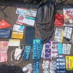 Barang bawaan korban. (Ist)