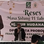 Reses anggota Fraksi PKB DPRD Kota Probolinggo, Nur Hudana.