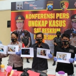 Konferensi Pers Ungkap Kasus Satreskrim Polresta Sidoarjo. (foto: ist)