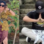 Kedua pasangan kekasih yang diduga bunuh diri di Sungai Karah Surabaya.