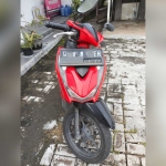 Motor Honda Beat Nopol W-5096-EN yang gagal dibawa kabur oleh pelaku