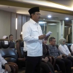 Menteri Sosial RI, Saifullah Yusuf (Gus Ipul) saat sosialisasi Ground Check melalui daring. Foto: Youtube Kemensos RI.