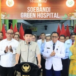Bupati Jember saat memberi sambutan.