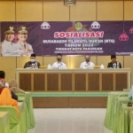 Kegiatan Sosialisasi Musabaqoh Tilawatil Qur’an (MTQ) Tingkat Kota Pasuruan, Rabu (24/8/2022).