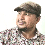 Ahmad Fauzi, Wartawan HARIAN BANGSA yang terpilih menjadi Ketua Aliansi Jurnalis Bangkalan.