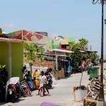 Kampung warna warni, terlihat indah untuk selfie. foto: luckman hakim/BANGSAONLINE