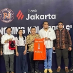 Peluncuran kerja sama antara Bank Jakarta dan Pelita Jaya di Gelanggang Mahasiswa Soemantri Brodjonegoro.