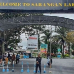 Loket pintu masuk objek wisata Telaga Sarangan, Magetan. Foto: ANTON SUROSO/BANGSAONLINE