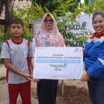 Program Persada berupa pembuatan pupuk kompos dari sampah organik yang dilaksanakan PT PRPP untuk SDN 02 Beji, Kecamatan Jenu.