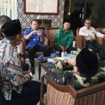 Pertemuan antara PCNU dan Muhammadiyah Jember yang difasilitasi Polres Jember.