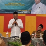 Anggota Komisi V DPR RI, Syafiuddin, saat menyampaikan revisi peraturan masa jabatan kepala desa yang awalnya 6 tahun bisa sampai 10 tahun.