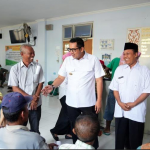 Pj Wali Kota Mojokerto didampingi Direktur RSUD Dr Wahidin Sudiro Husodo Dr H Rosyid (dok. Ist)