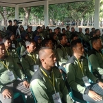 Sebanyak 120 orang peserta sedang mengikuti kegiatan pembentukan kader bela negara.