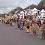 Suasana karnaval di Pacitan.