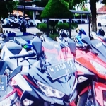 Polres Sumenep jaring 68 sepeda motor pakai knalpot brong dan racing di Operasi Lilin Semeru 2021.