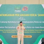 Menteri ATR/BPN saat memberi sambutan.