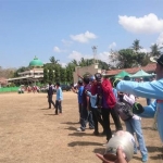 Suasana Festival Layang-layang SMA dan SMK 2019 di Lapangan Sepakat, Kecamatan Lenteng.