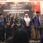 Wali Kota Kediri Vinanda Prameswati saat memberi sambutan didampingi jajaran Forkopimda Kota Kediri. Foto: Ist.