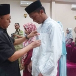 Bupati Sumenep membuka diklat MTQ di salah satu hotel, Senin (29/07/2019).