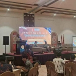 Wakil Bupati Pamekasan, Sukriyanto, saat memberi sambutan.