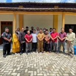 Para pengurus perguruan silat di Kota Kediri saat foto bersama usai diskusi. Foto: Ist
