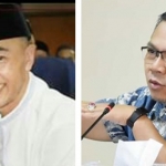 Ketua DPRD Kota Batu Asmadi dan Wakil Ketua Nurrochman.