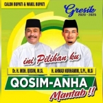 Poster bergambar Qosim-Anha mulai berseliweran di medsos.