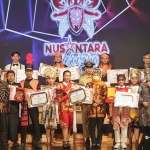 Forkopimda Kota Pasuruan saat menghadiri Acara puncak Malam Gebyar Nusantara Gemilang Jawa Timur 2022.