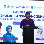 Wali Kota Pasuruan, Saifullah Yusuf, ketika memberi sambutan saat launching Selantang S1 Senior Smart Program Matching Fund 2023.

