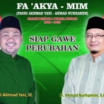 Sticker Duet Fandi Akhmad Yani dan Ahmad Nurhamim sudah beredar di media sosial.
